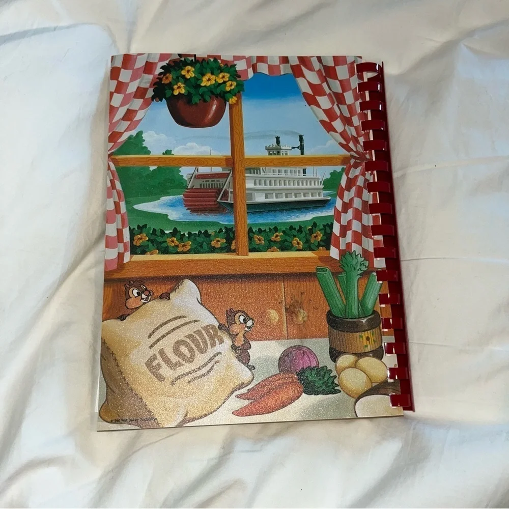 Vintage cooking with Mickey Mouse around the world Disney World recipes cookbook